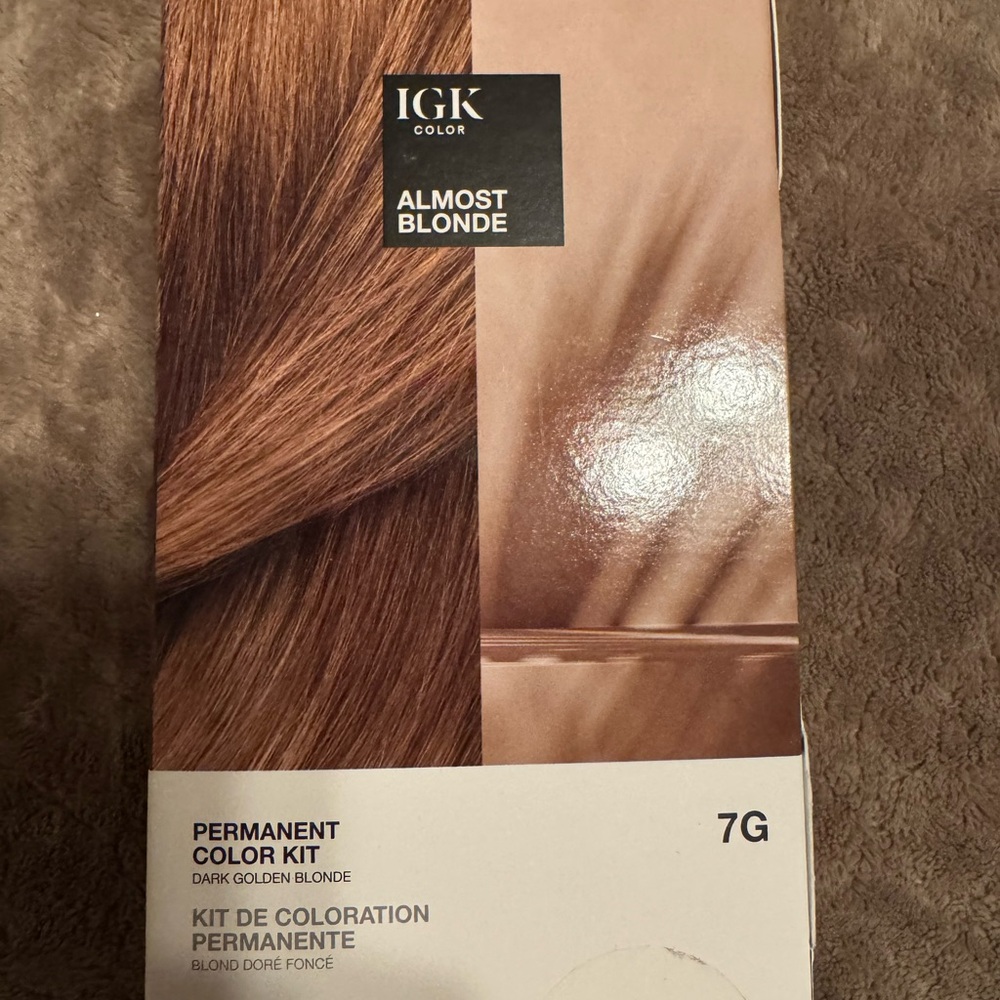 IGK Almost Blonde Permanent Color Kit